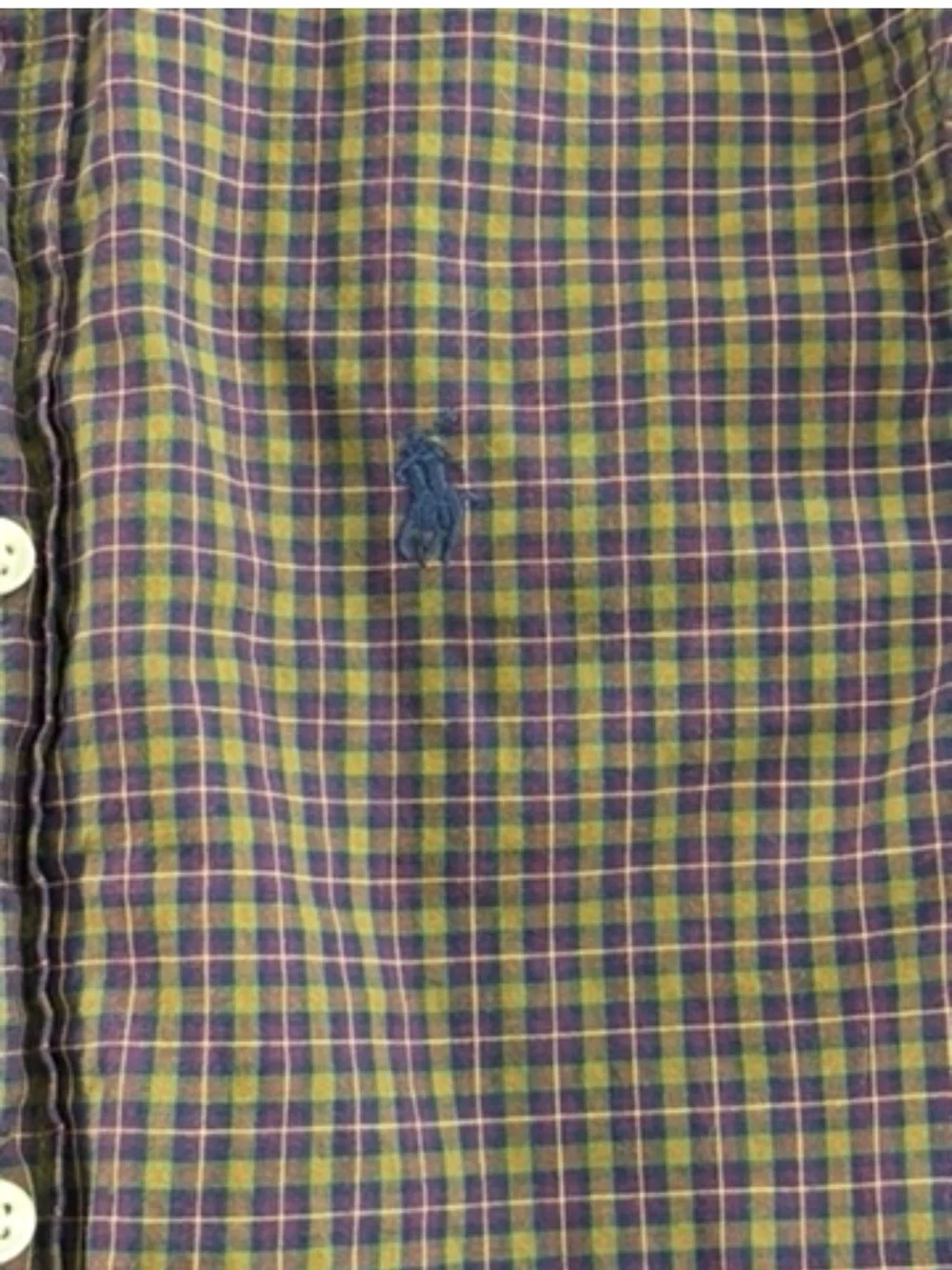 Boy’s Ralph Lauren Plaid Button Down shirt size 6